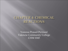 Chapter 3: Calculations with Chemical Formulas