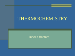 THERMOCHEMISTRY - Sistem Informasi Terpadu UNIKA