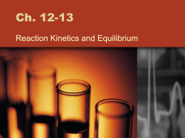 advanced chem- kinetics and equilibrium