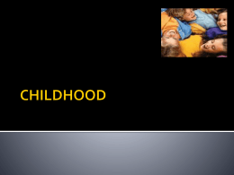 Childhood - h6a2sociology