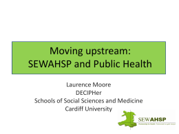 10) Laurence Moore SEWAHSP - School of Medicine