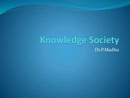 Knowledge Society