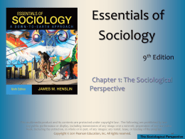Essentials of Sociology, 7th Edition