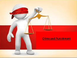 What is Crime? an act committed that is forbidden or in violation of