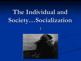 Individual in Society Ch 6