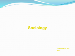 Sociology - eReportz