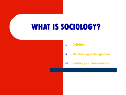 1Sociology Intro