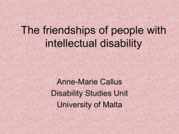 presentation - University of Malta