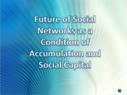 Sоcіаl capital in social networks