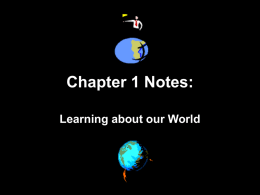 Chapter 1 Notes - Net Start Class