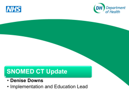 snomed ct - NHS Networks