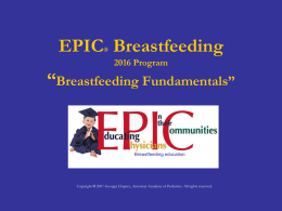 Breastfeeding Fundamentals