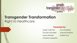 Transgender Transformation - Right to