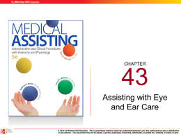 The Profession of Medical Assisting