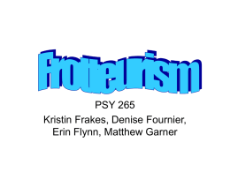 Frotteurism - People Server at UNCW