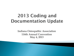 The Ins & Outs of E/M Coding and Documentation