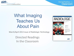 What Imaging Teaches Us About Pain