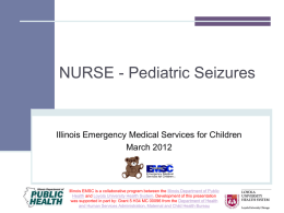 Pediatric Seizures