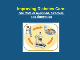Improving Diabetes Care