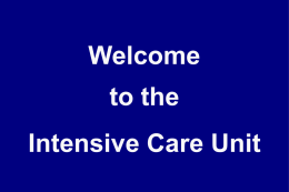 Notes - UCSF Department of Anesthesia and Perioperative Care