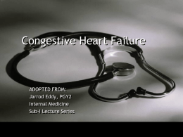 Congestive Heart Failure - doc meg's hideout | be curious.