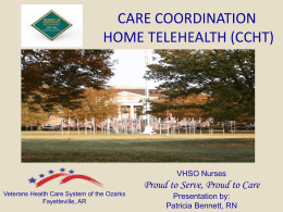 CARE COORDINATION HOME TELEHEALTH