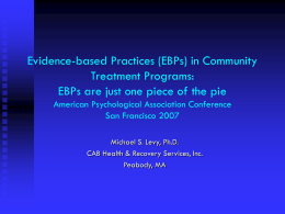 American Psychological Association Conference San