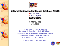 National Cardiovascular Disease Database
