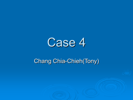 Case 4 - Caangay