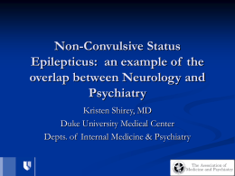 Right Temporal Nonconvulsive Status Epilepticus Presenting