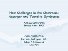 New Challenges in the Classroom: Asperger Syndrome and