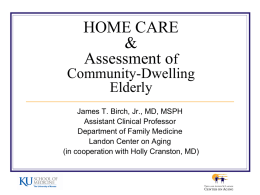 HOME CARE Of Community