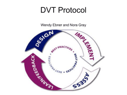 DVT Protocol - Employee Page