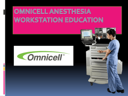AWS - OMNICELL - TCH Anesthesia
