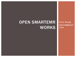 Open SmartEMR Works