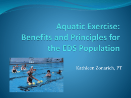 Aquatic Exercise - The Ehlers