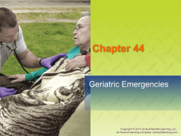 Chapter 44: Geriatric Emergencies