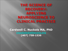The Science of Recovery - AAP