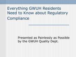 Everything the Medical Teams Need to Know about Regulatory
