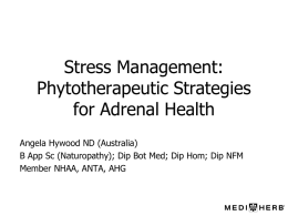 Stress Management – Angela Hywood ND