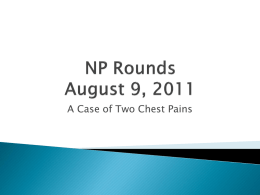 NP Rounds August 9, 2011