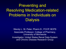 Preventing and Resolving Medication