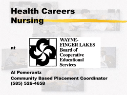 Health Careers at Finger Lakes Technical and Career Center