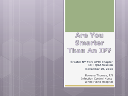 Are You Smarter Than An IP?