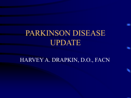 PARKINSON DISEASE UPDATE - Oklahoma State University
