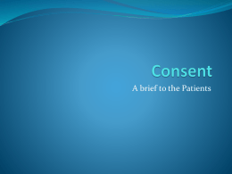 Consent - Lupset Surgery
