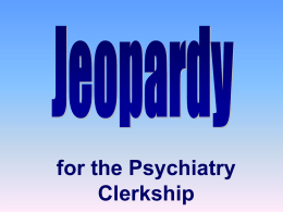 Jeopardy - Loyola University Chicago