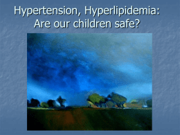 Hypertension, Hyperlipidemia and how to help your patients stop