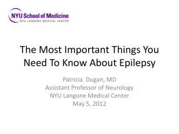 Ten Things You Didn*t Know About Epilepsy (But You