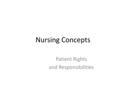 Patient Rights - Porterville College
